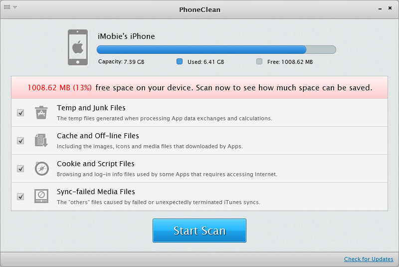 Phone Clean for mac