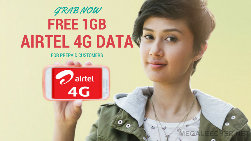 Airtel Free 4G Data Trick