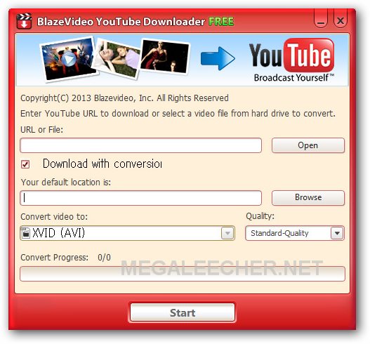 BlazeVideo Free YouTube Downloader