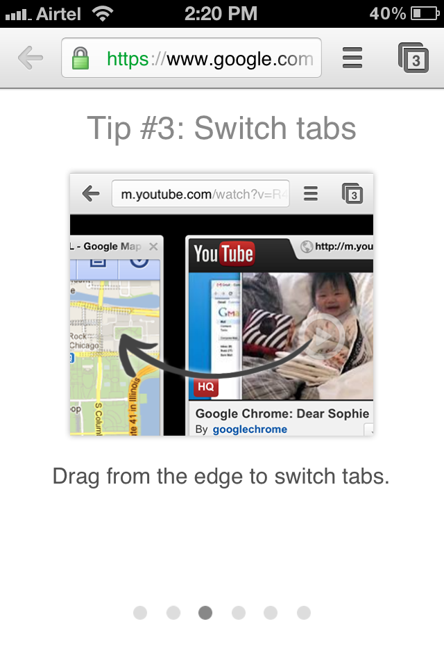 tab switching