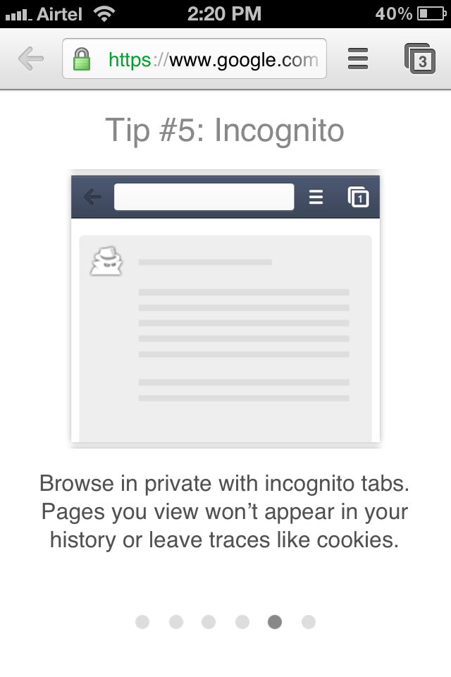 private incognito browsing on iphone