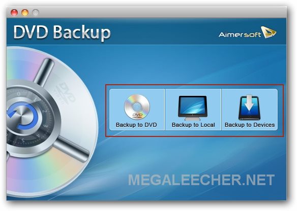 Aimersoft DVD Backup for Mac