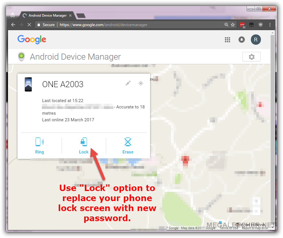 Android Password Unlock