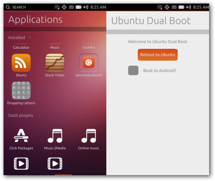 Android-Ubuntu Dual Boot