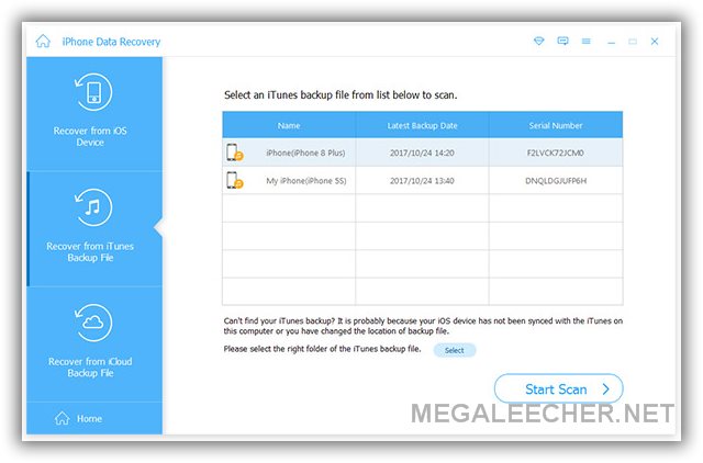 Apeaksoft iPhone Data Recovery