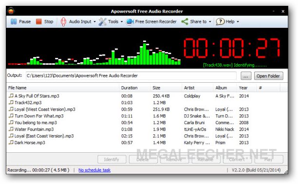 Apowersoft Free Audio Recorder