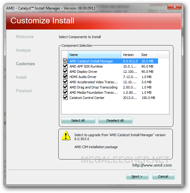 ATI Radeon Installer