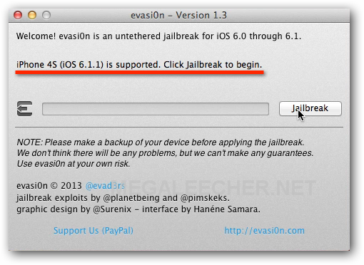 evasi0n for iOS 6.1.1