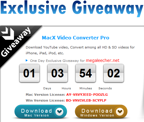 MacX Video Converter Pro