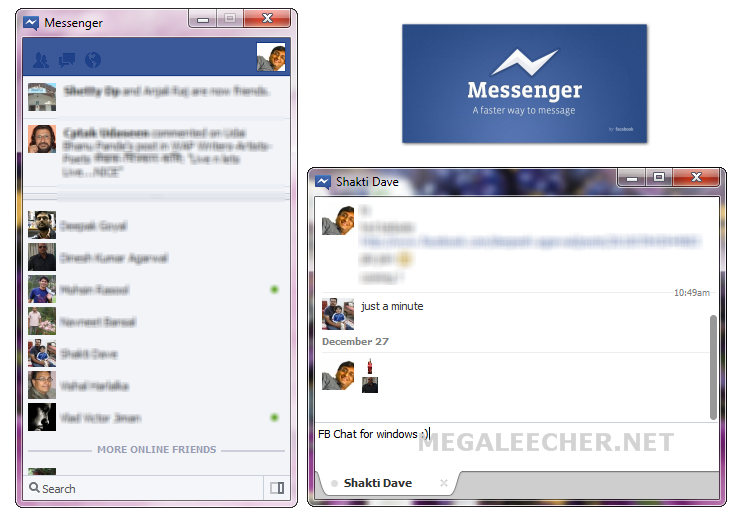 Native Facebook Messenger On Windows