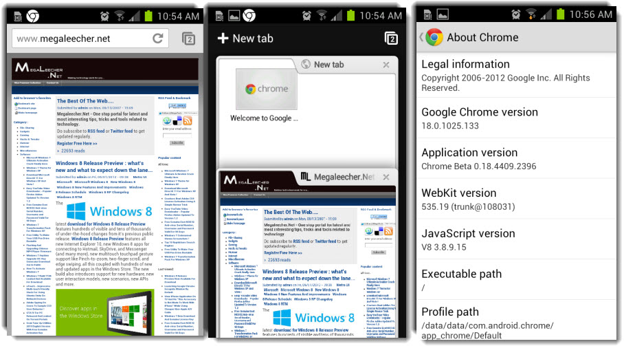 Chrome For Android