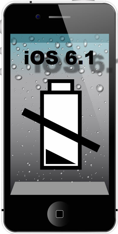 Solutions For Apple iOS 6.1 Excessive Battery Drain and Overheating 