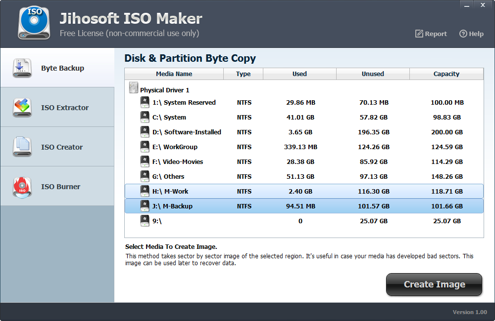 extract contents of iso file