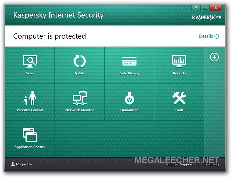Kaspersky Internet Security 2104 Configuration
