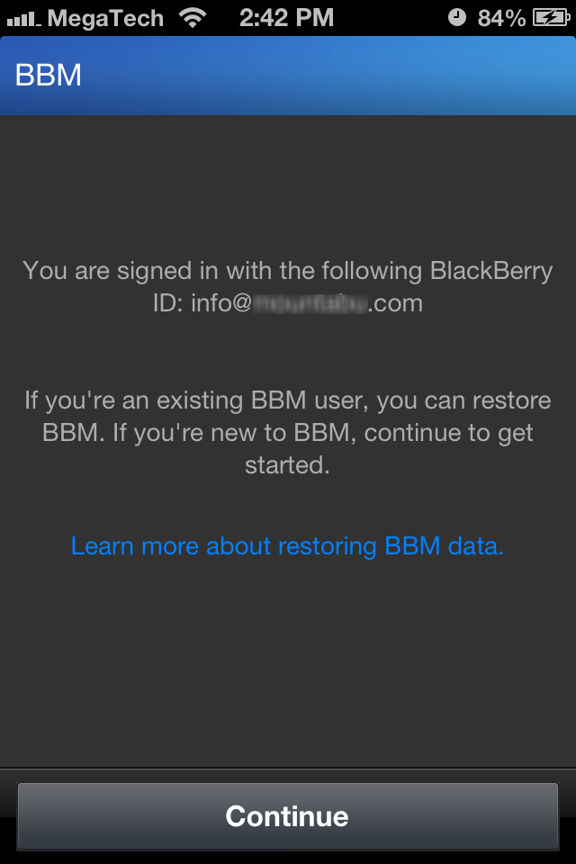 Installing BBM IPA on iPhone