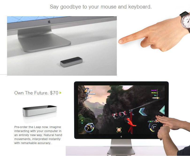 LEAP MOTION CONTROLLER