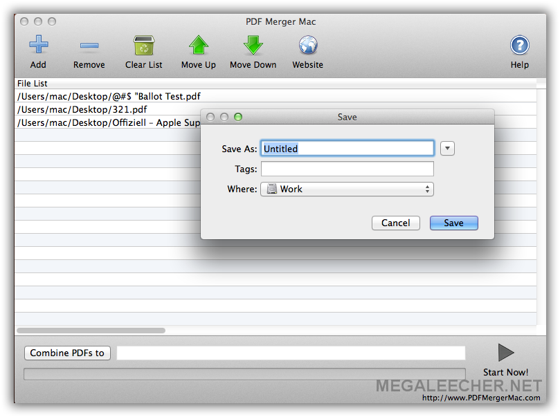 PDF Merger On Mac