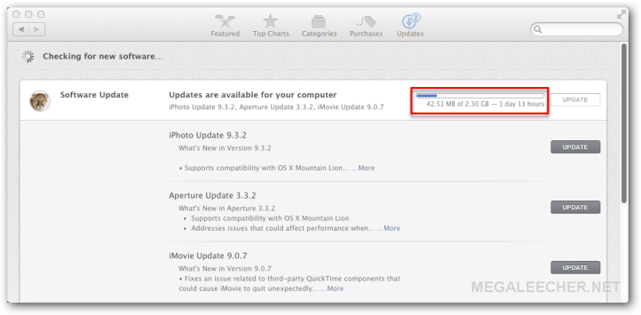 MAC Appstore updates