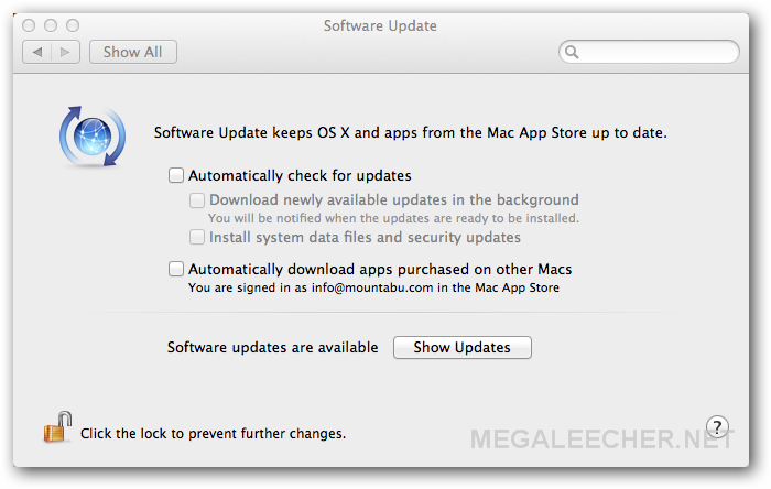 OS X Auto update