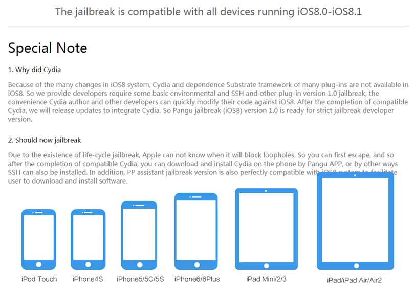 Pangu iOS Jailbreak Tool