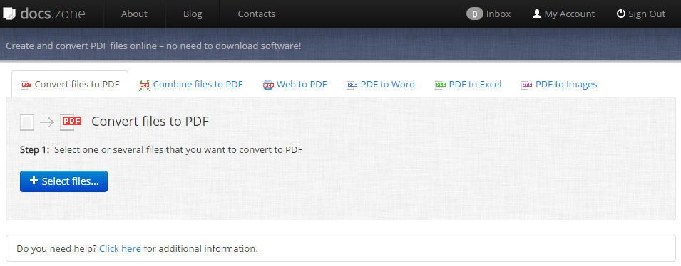 The Online PDF File Converter