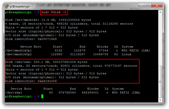 fdisk raspi