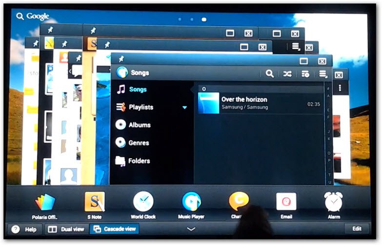 Samsung Interface