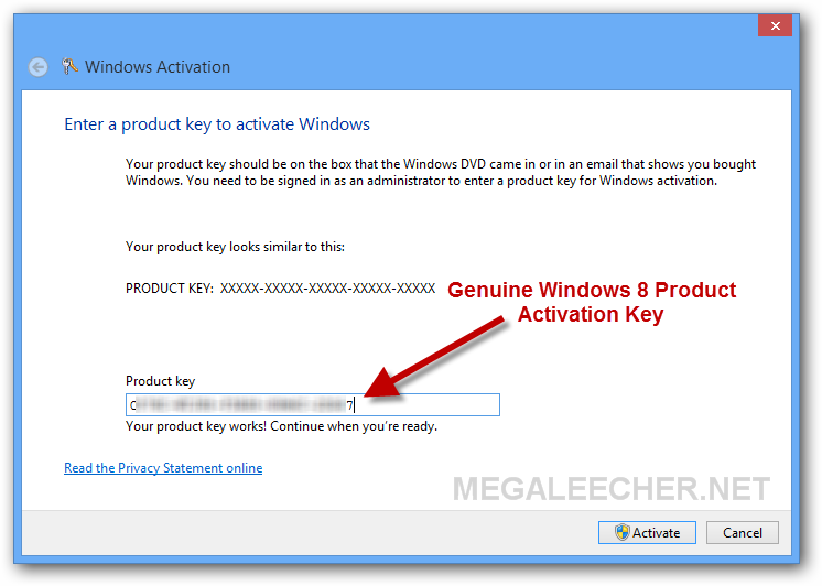 How To Activate Windows 8 Using Your Product Key Megaleechernet