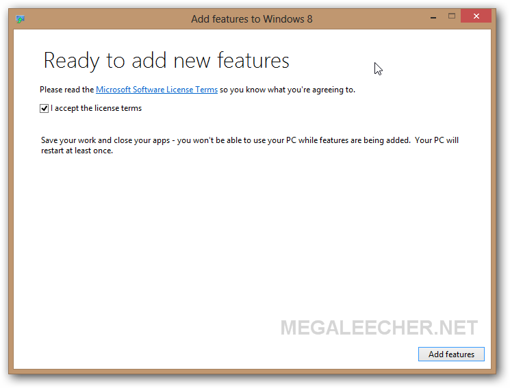 Windows 8 Media Center Upgrade