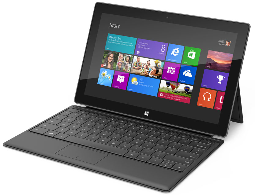 Microsoft Surface Front view