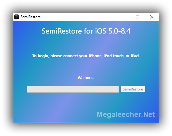 Semi Restore Jailborken iPhone