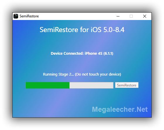Semi Restore Jailborken iPhone