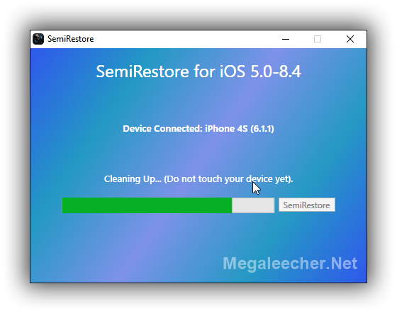 Semi Restore Jailborken iPhone