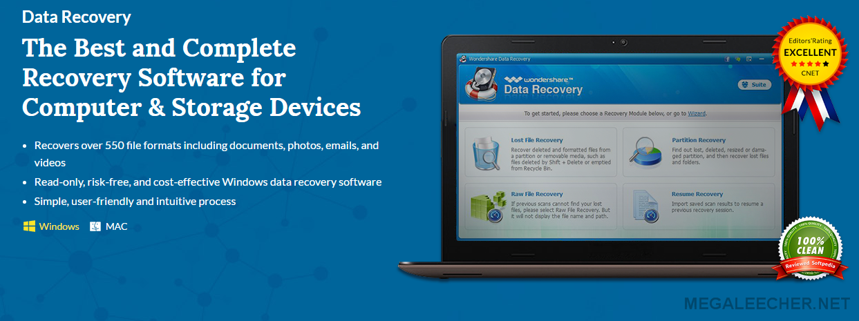 Wondershare Data Recovery for Windows & Mac