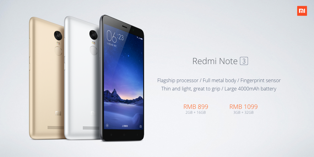 Redmi Note 3