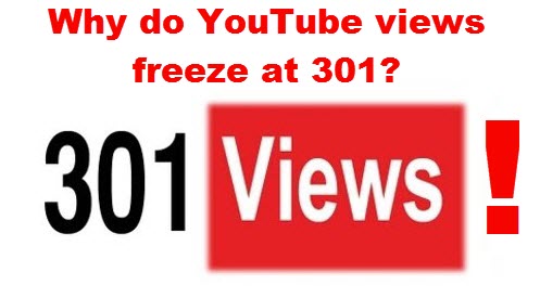 Youtube views freezes
