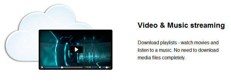 video and music streaming