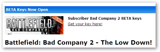 Battlefield: Bad Company 2 PC Multi-player Key