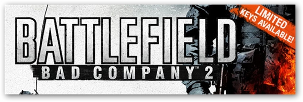 Free Battlefield Bad Company 2 PC Beta Keys