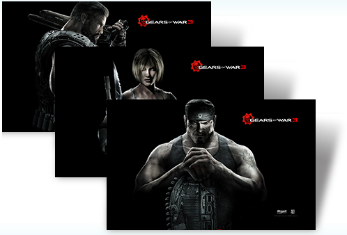 Download Gears Of War 3 Windows 7 Theme