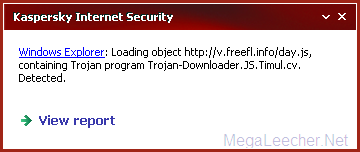 Detected: Trojan-Downloader.JS.Timul.cv