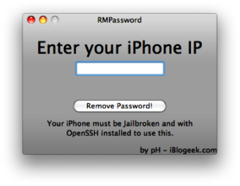 iPhone Passcode Removal