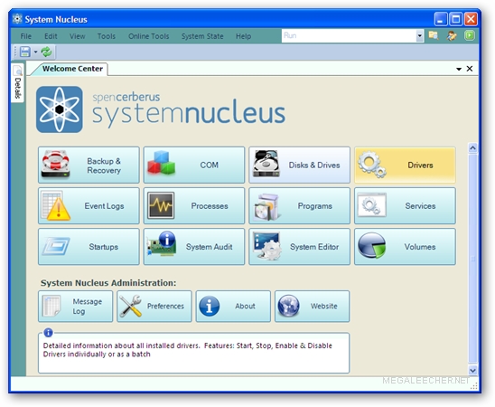 SystemNucleus Power Tweaker For Windows