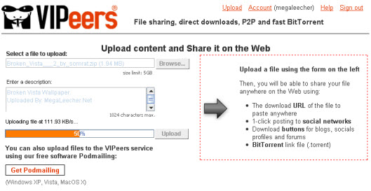 Web-Based Uploader