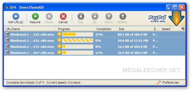Downloading Windows 7 Offline Update