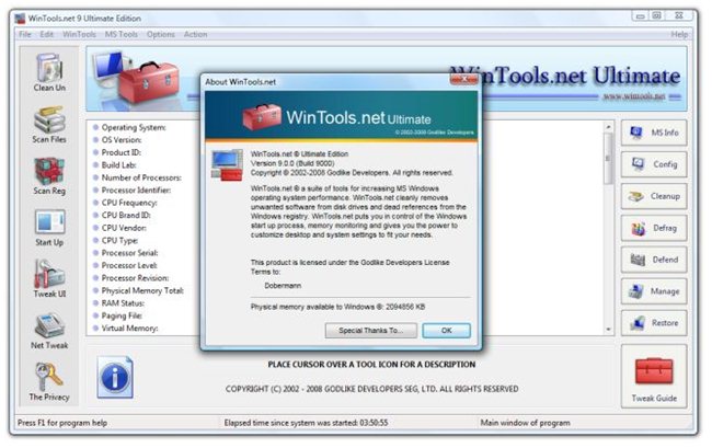 Wintools System Optimizer