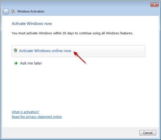 3 Days Until Automatic Activation Activate Windows Now