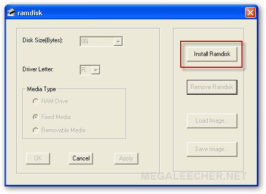 Installing The Ramdisk