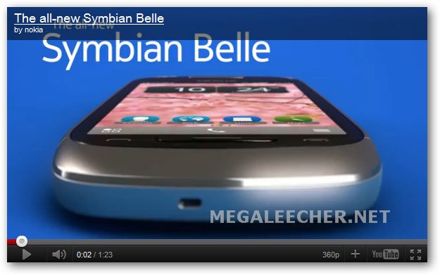 New Nokia Symbian Belle Mobile Platform