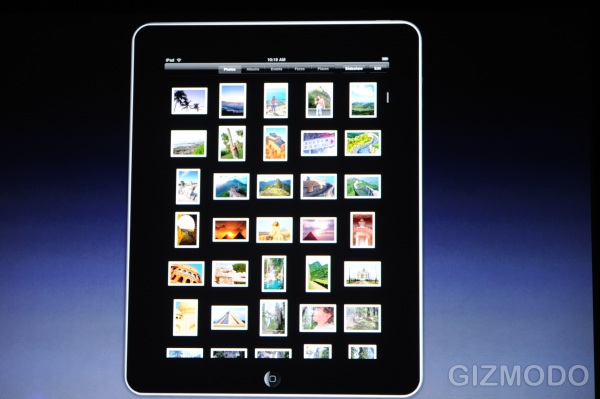 Apple iPad Picture Browser